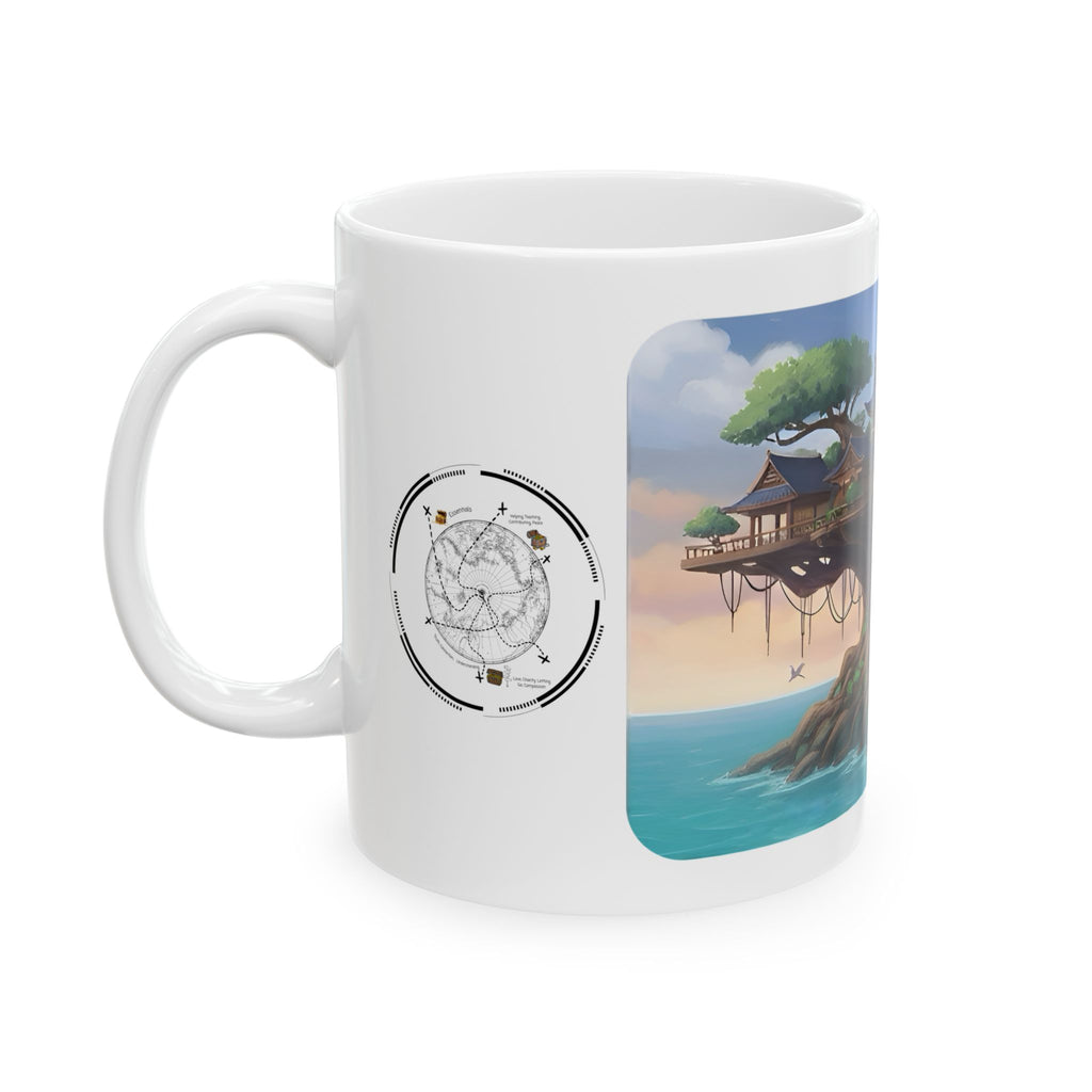 Cozy Architecture & Dreamy Landscapes #6 White Ceramic Mug – Homes Home Sweet Home Cup (11oz/15oz)