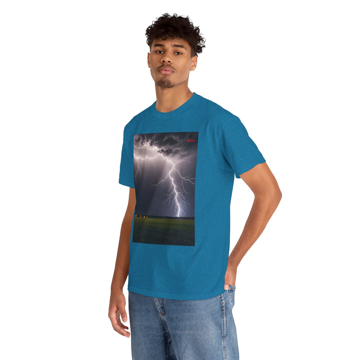 Lightning Style Unisex Heavy Cotton Tee