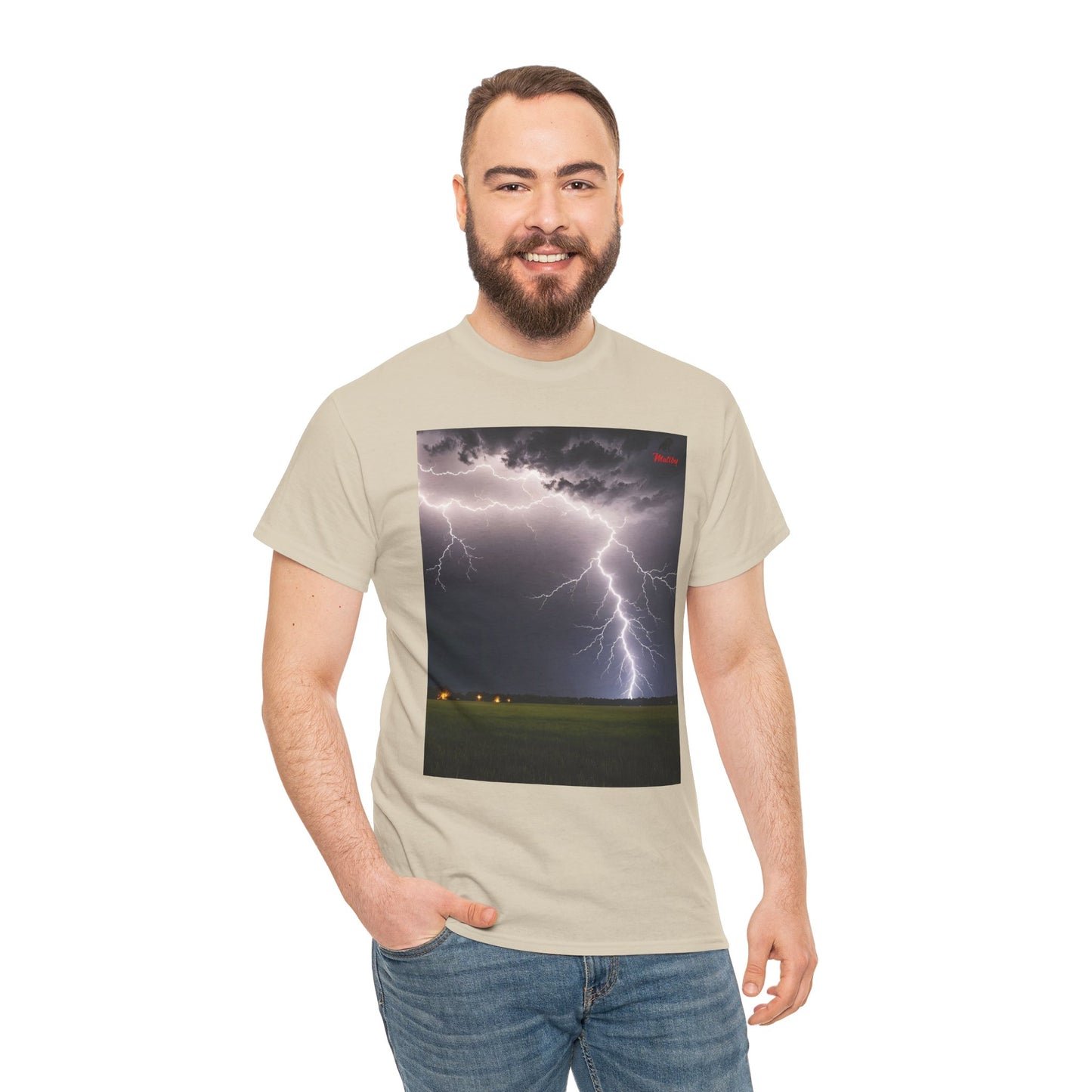 Lightning Style Unisex Heavy Cotton Tee