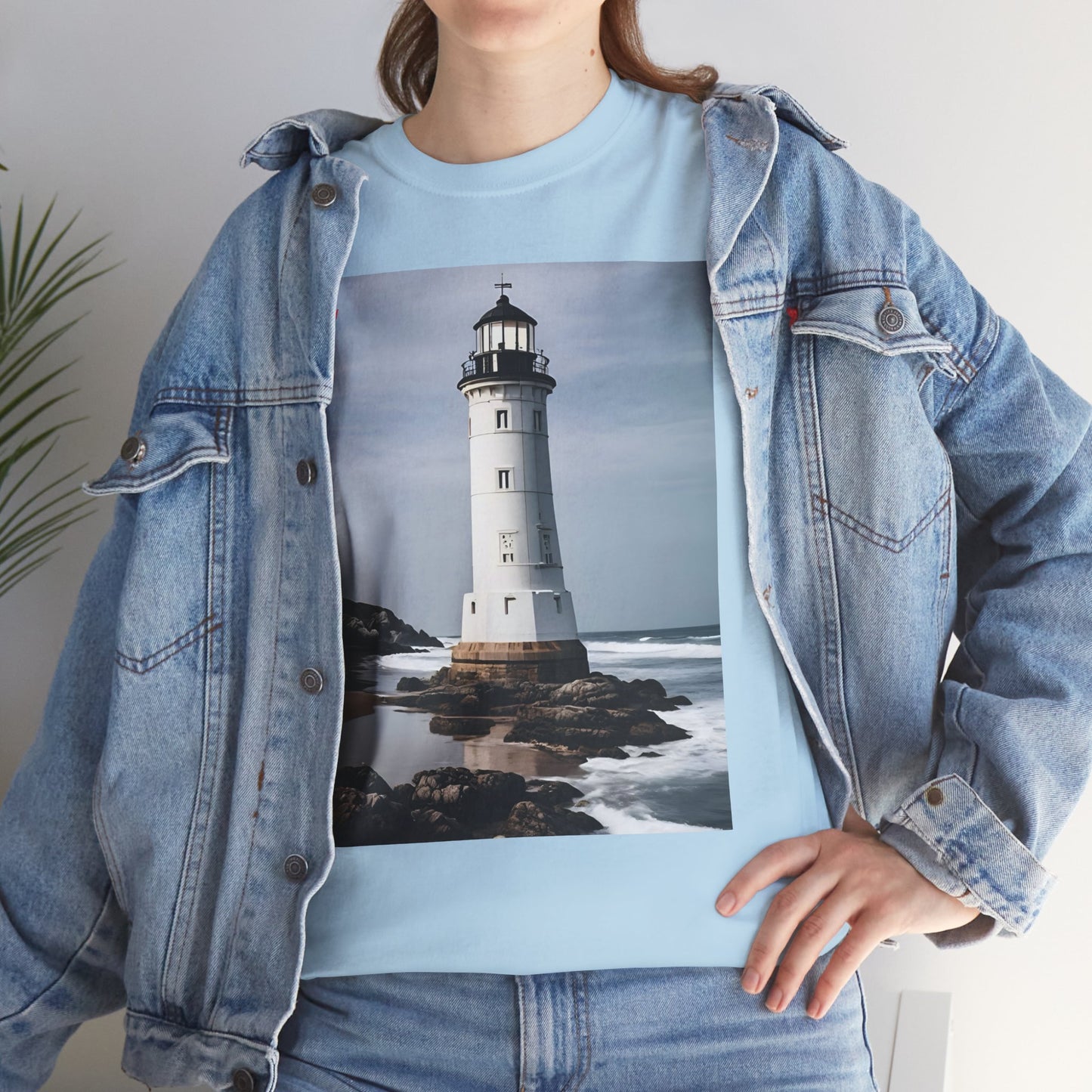 Lighthouse Unisex Heavy Cotton Tee