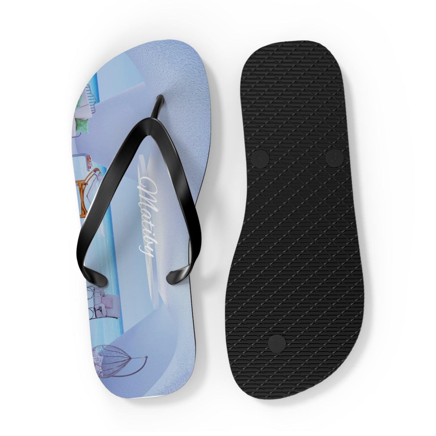 Matiby Peaceful Flip Flops