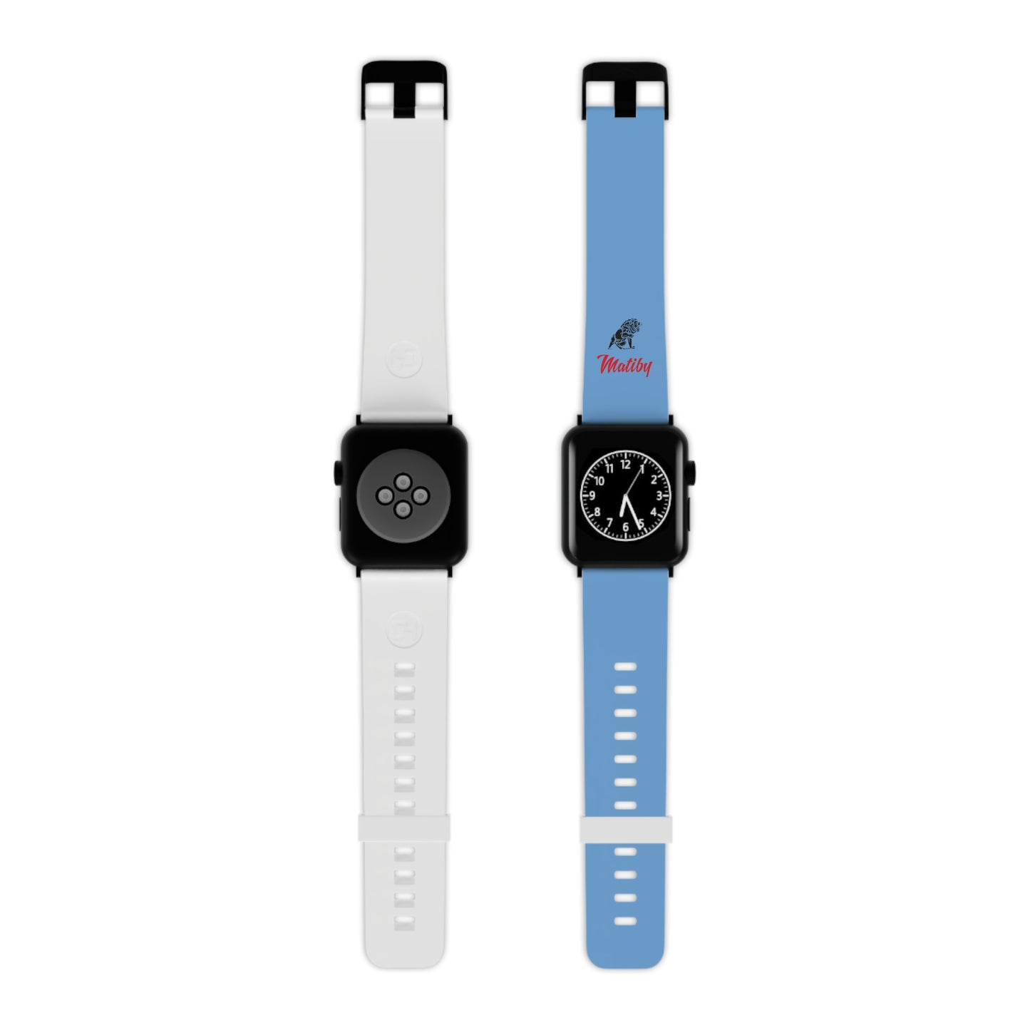 Matiby Light Blue Watch Band for Apple Watch