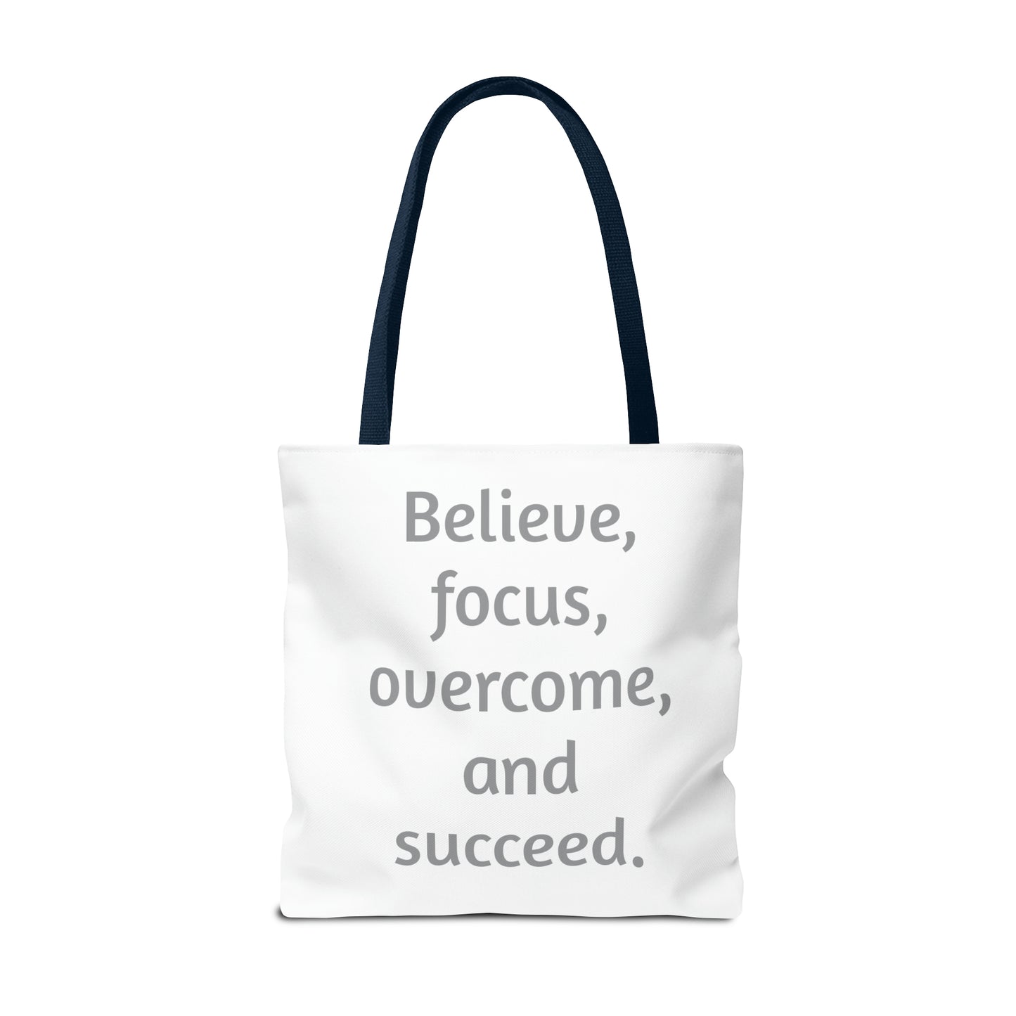 Bible Speaks Tote Bag (AOP)