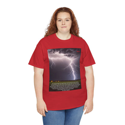 Lightning Style Fear of the Lord Unisex Heavy Cotton Tee