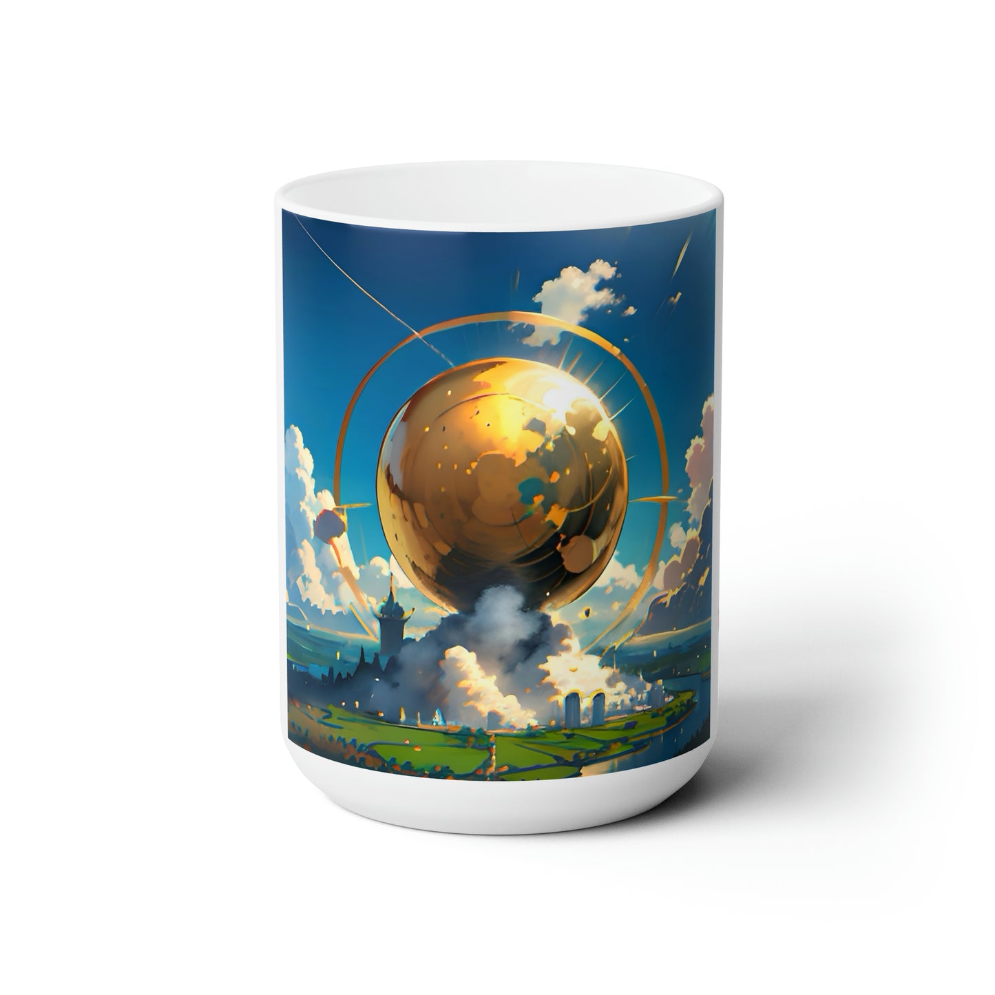 Matiby Worlds Ceramic Mug 15oz