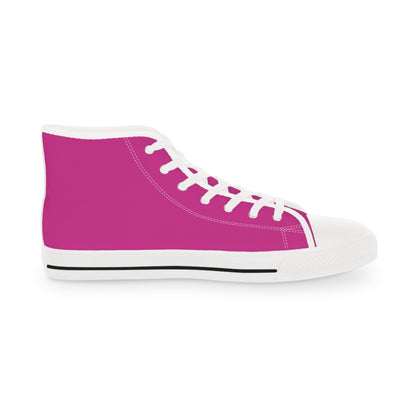 Dark Pink High Top Sneakers