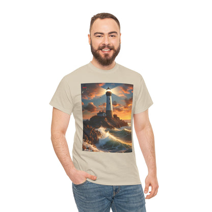 Lighthouse Unisex Heavy Cotton Tee