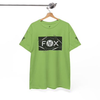 Silver Fox Scissors Unisex Heavy Cotton Tee