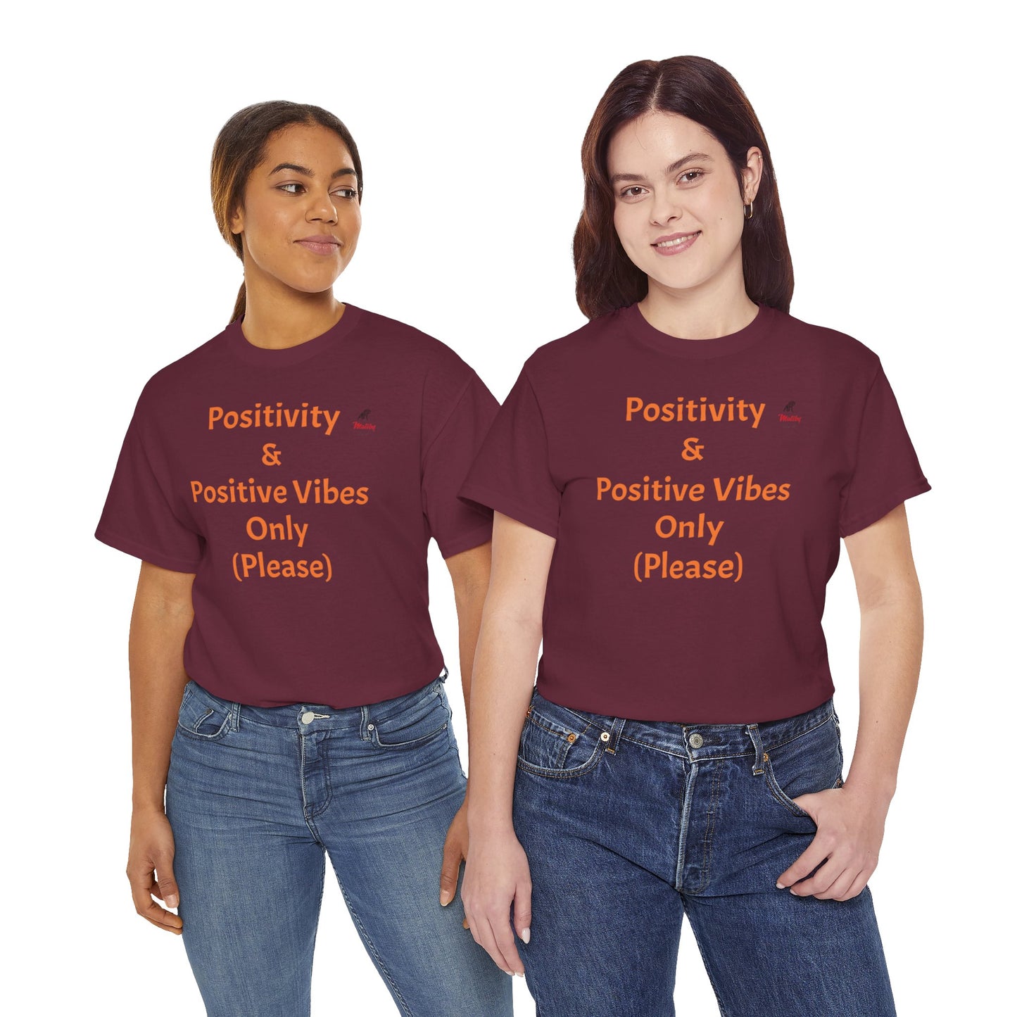 Positivity Unisex Heavy Cotton Tee