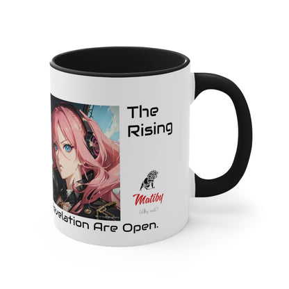 The Rising Accent Mug, 11oz