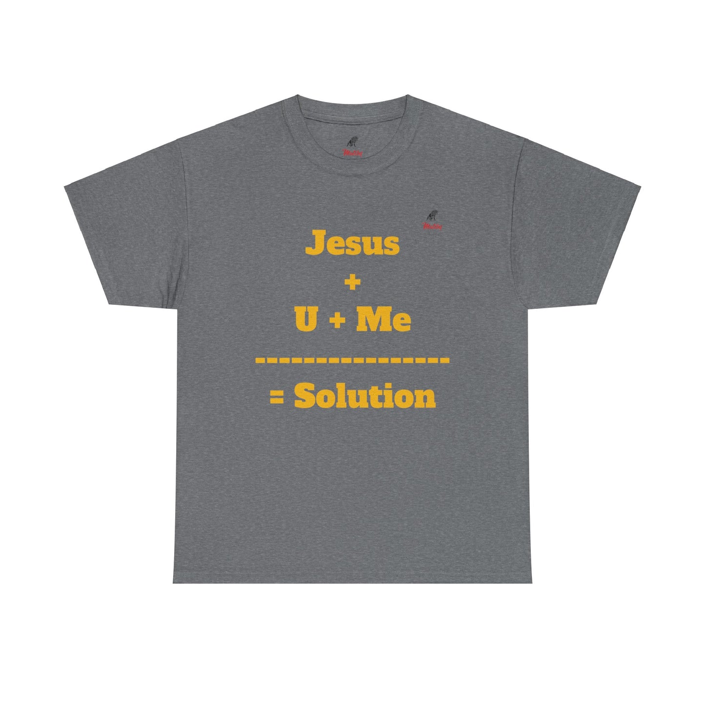 Jesus+U+Me Unisex Heavy Cotton Tee