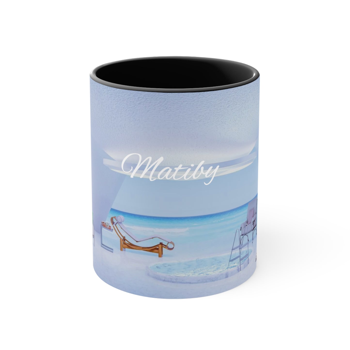 Matiby Peaceful Accent Mug, 11oz