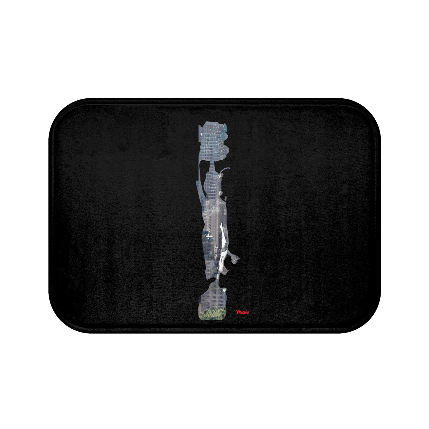 Vol-Subs Black Bath Mat