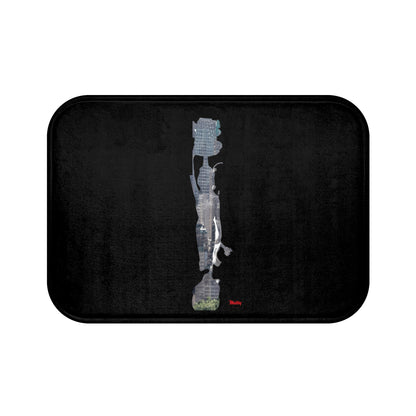 Vol-Subs Black Bath Mat