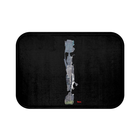 Vol-Subs Black Bath Mat