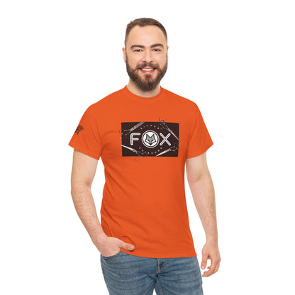 Silver Fox Scissors Unisex Heavy Cotton Tee