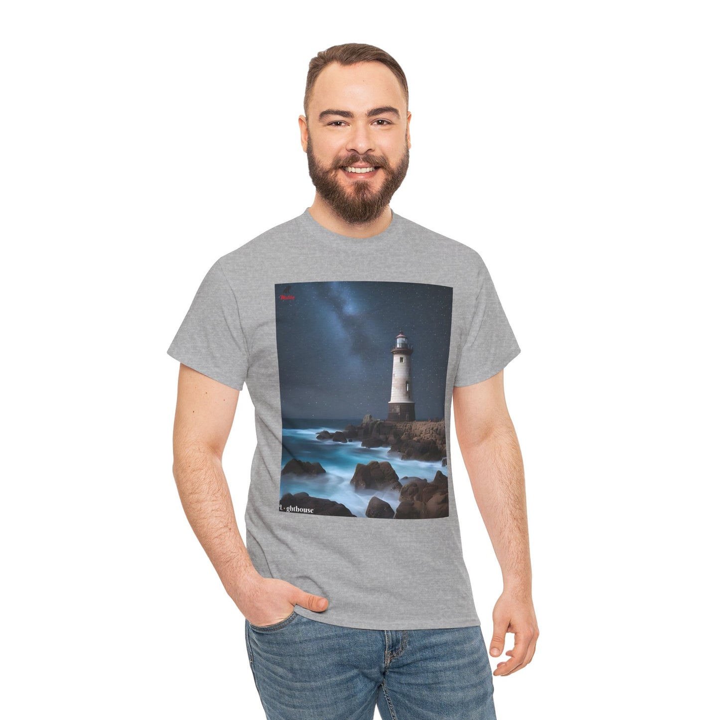 Lighthouse Unisex Heavy Cotton Tee