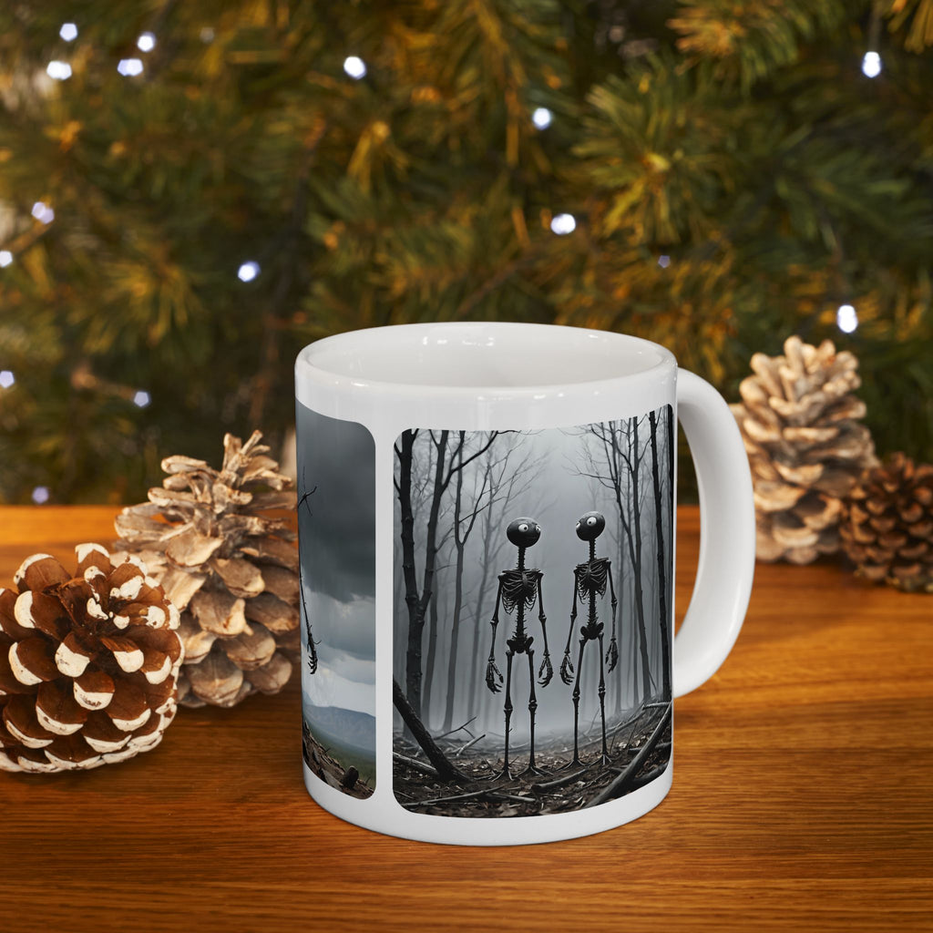 The Stick-To-It Species #8 White Ceramic Mug – Anatomy of Optimism Cup 11oz/15oz