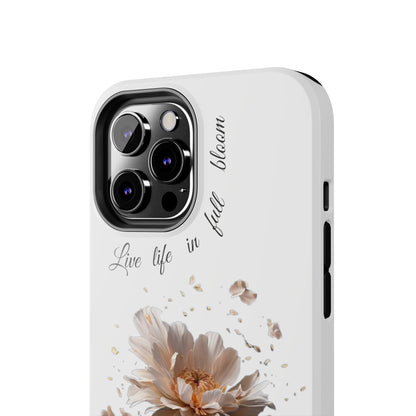 Matiby Amy's Special Flower Bloom White Tough Phone Cases