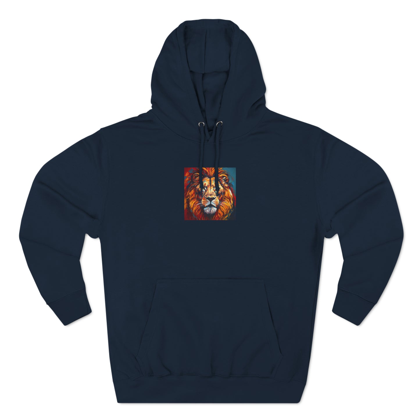 Matiby Artzy Lion Unisex Premium Pullover Hoodie