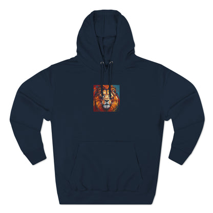 Matiby Artzy Lion Unisex Premium Pullover Hoodie