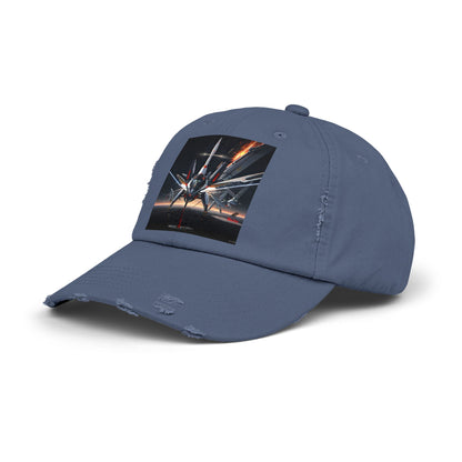 Aero Unisex Distressed Cap