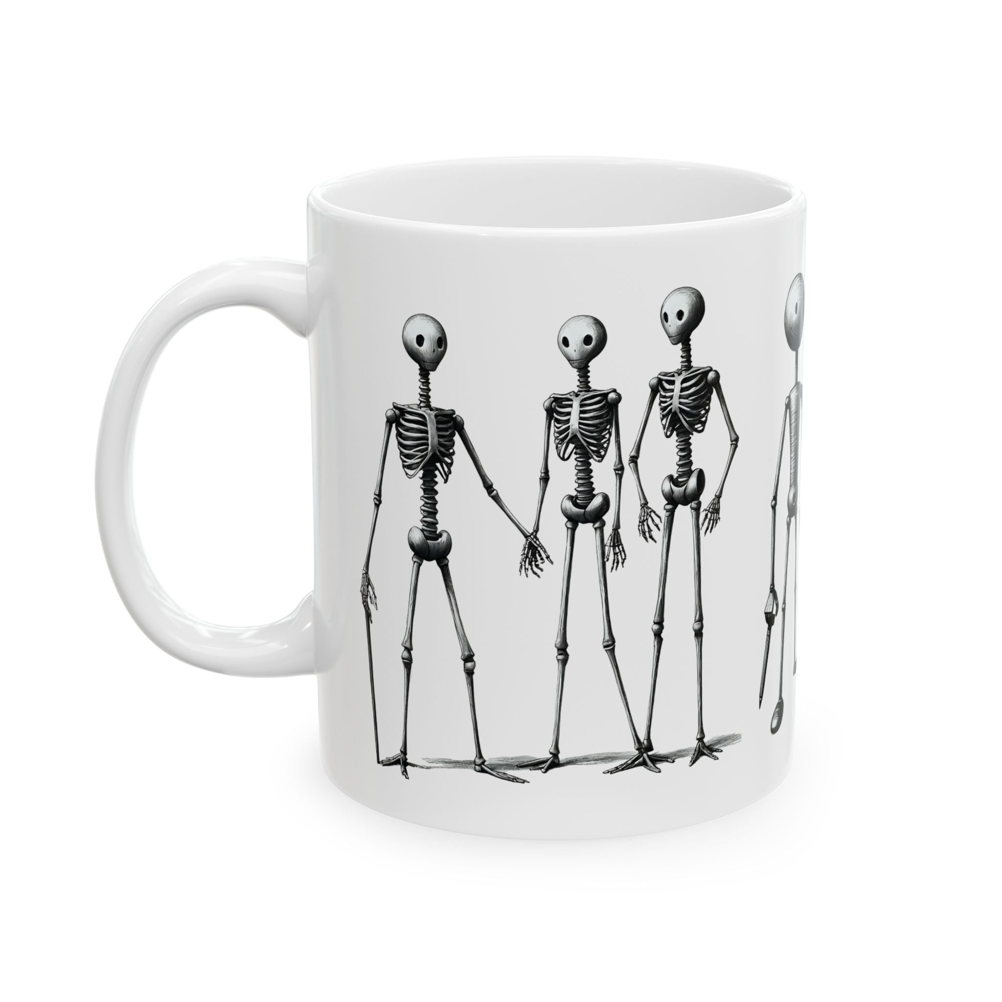 The Stick-To-It Species #16 White Ceramic Mug – Anatomy of Optimism Cup 11oz/15oz