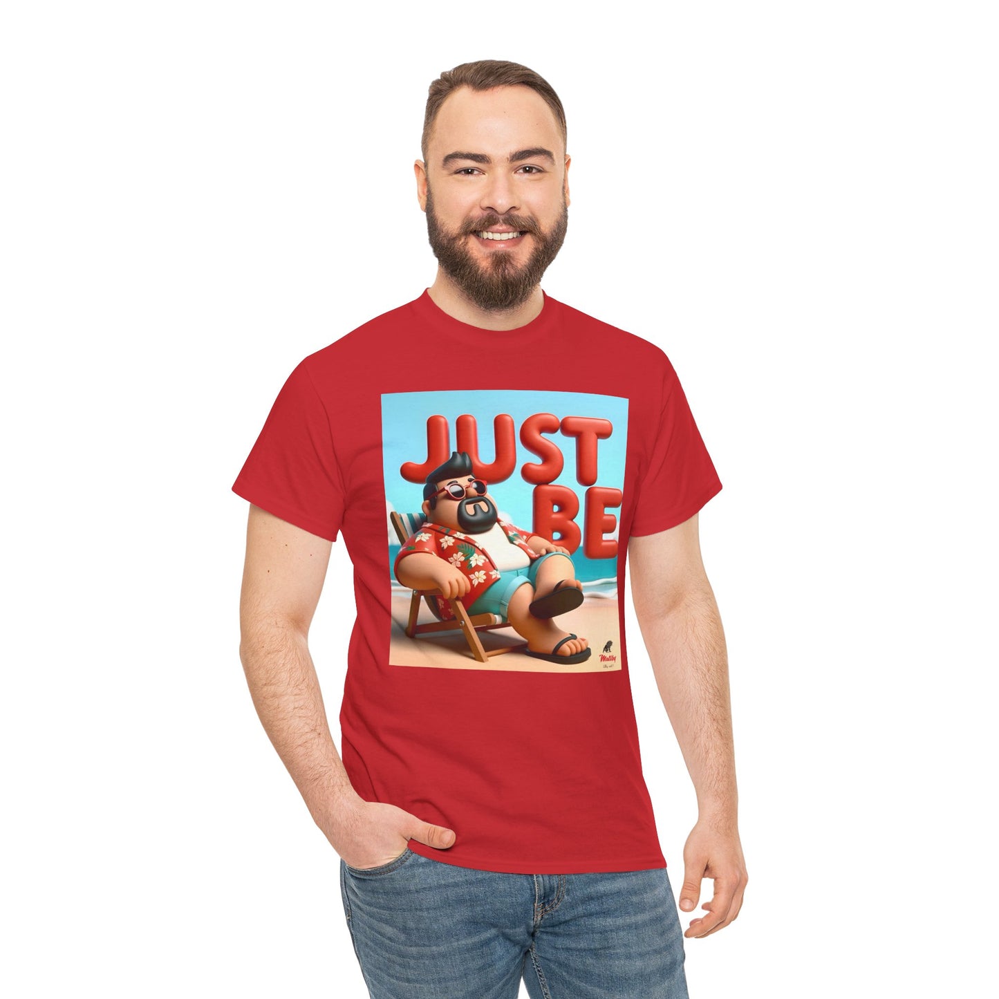 Just Be Unisex Heavy Cotton Tee