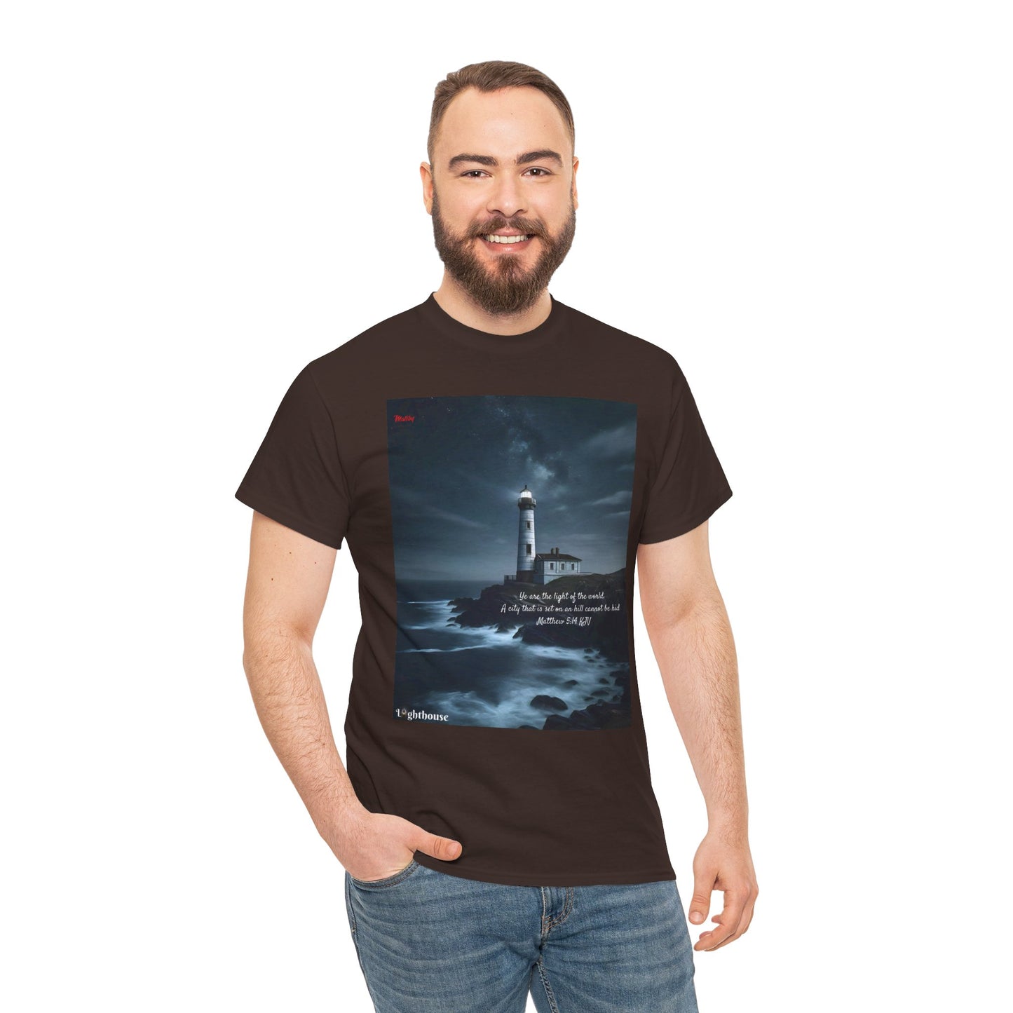 Lighthouse Unisex Heavy Cotton Tee