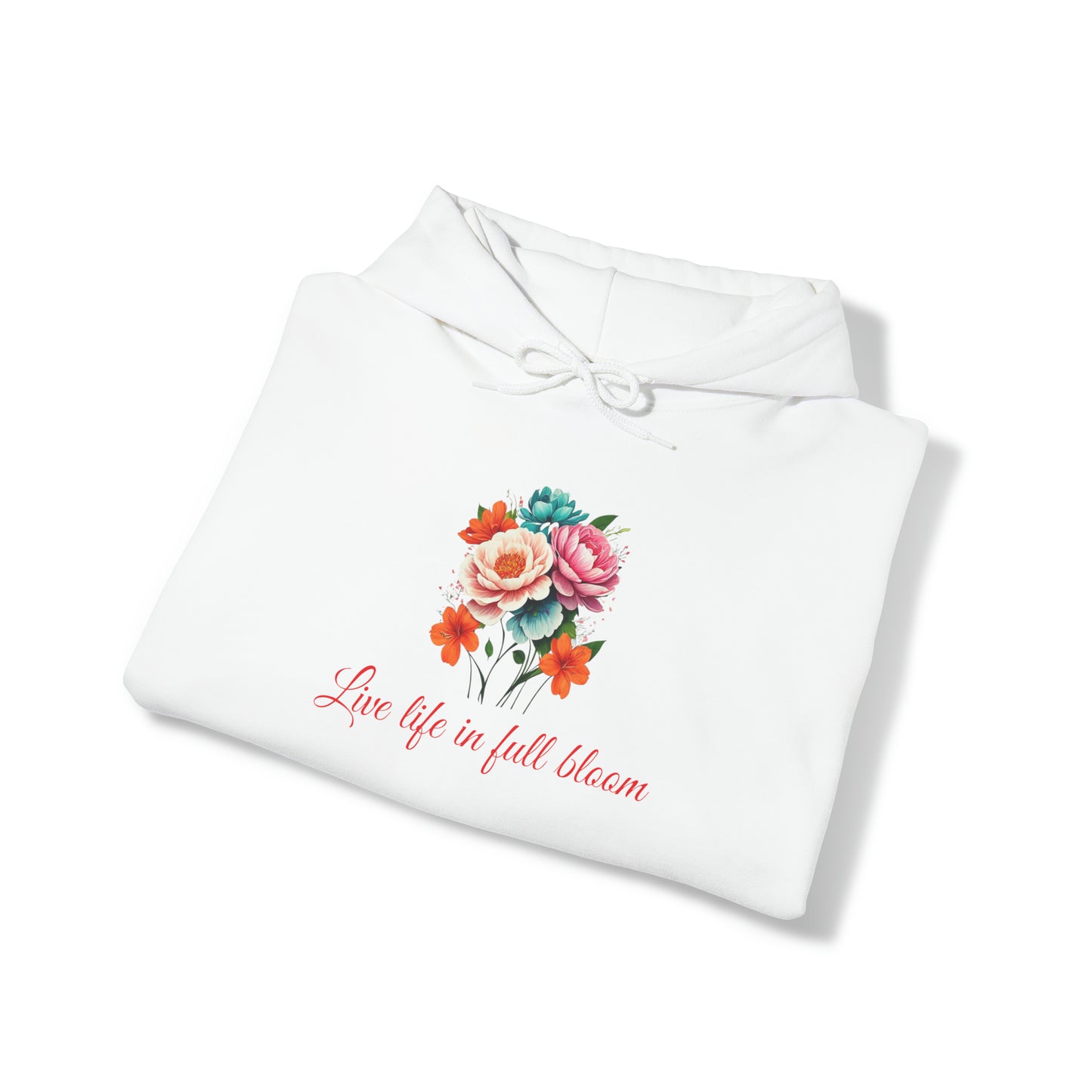 Flower Unisex Heavy Blend™ Hooded Sweatshirt