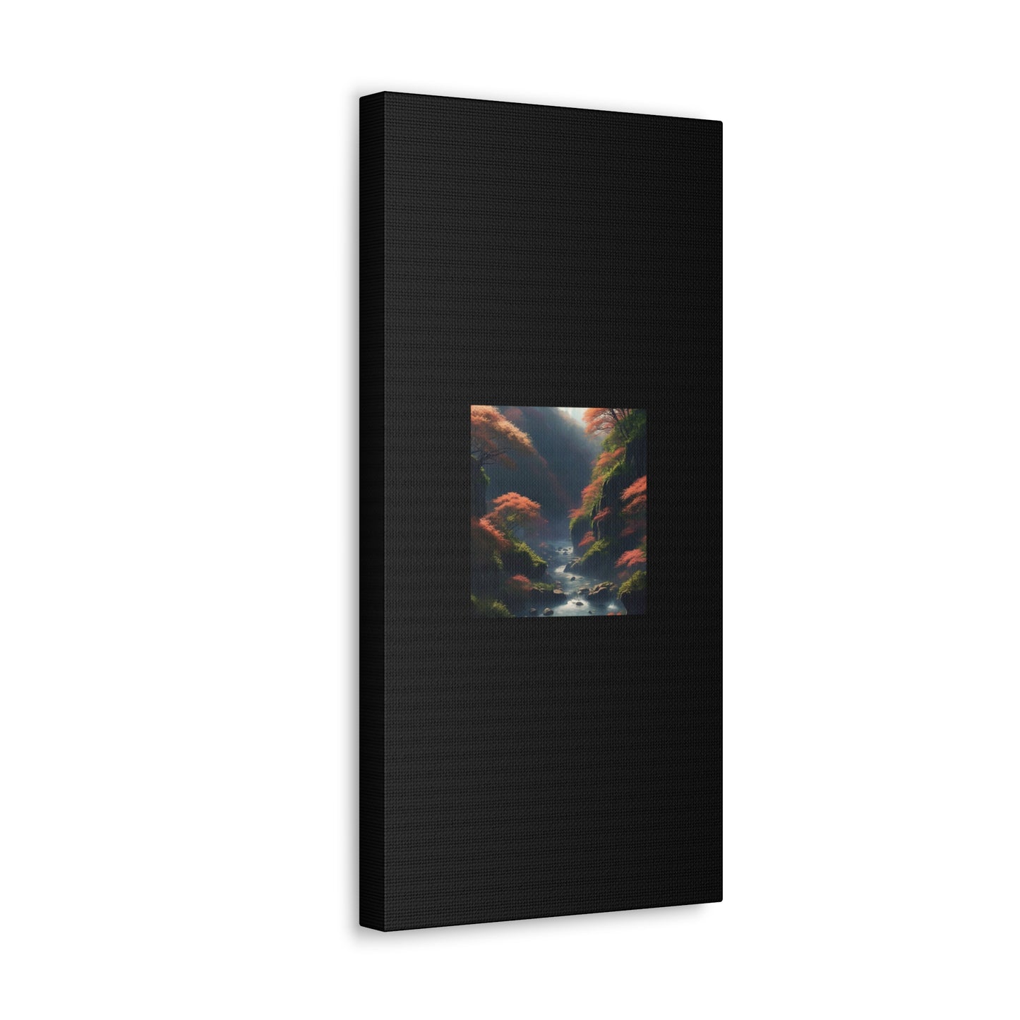 Artzy Scenic Black Canvas Gallery Wraps