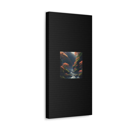 Artzy Scenic Black Canvas Gallery Wraps