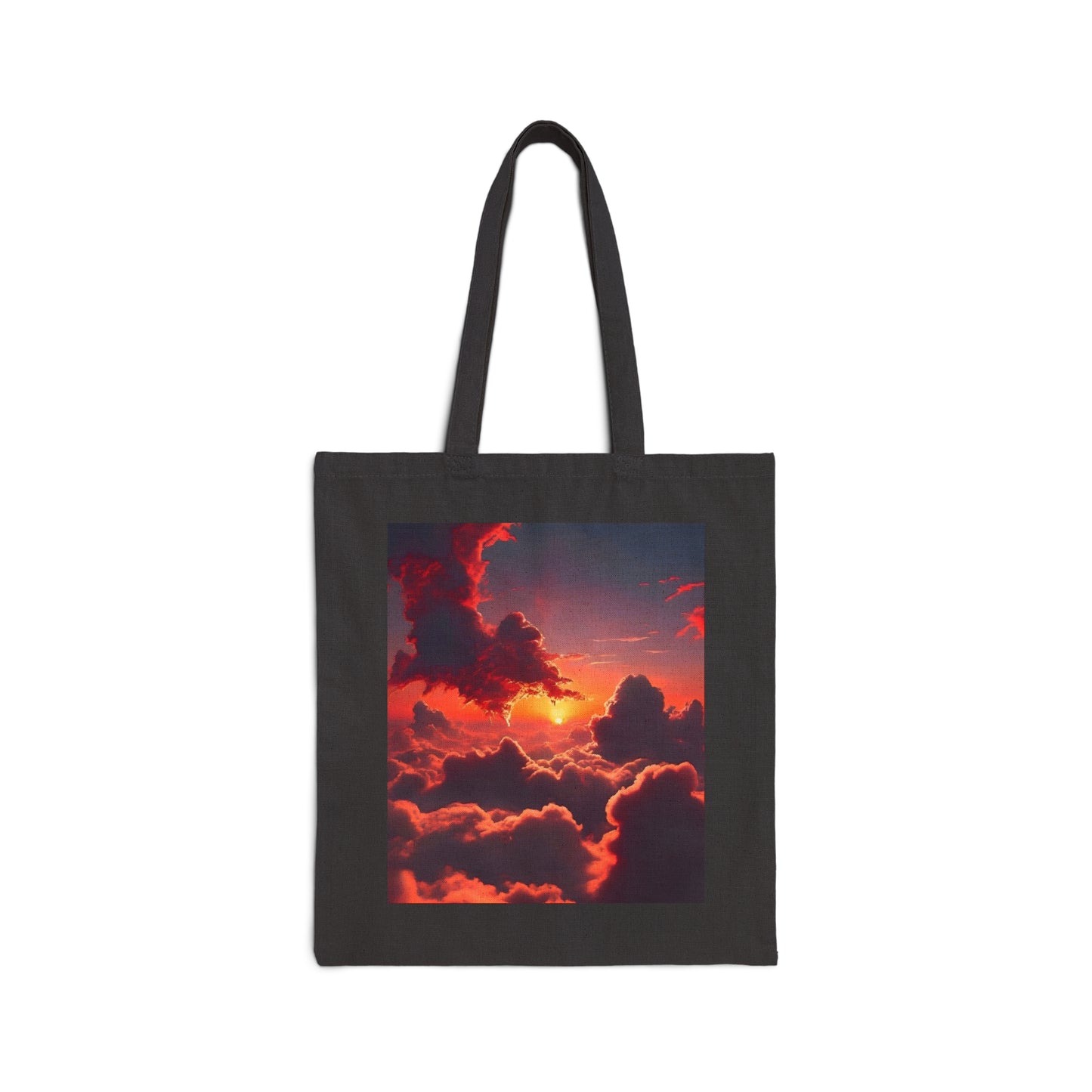 Sunrise/Sunset Cotton Canvas Tote Bag