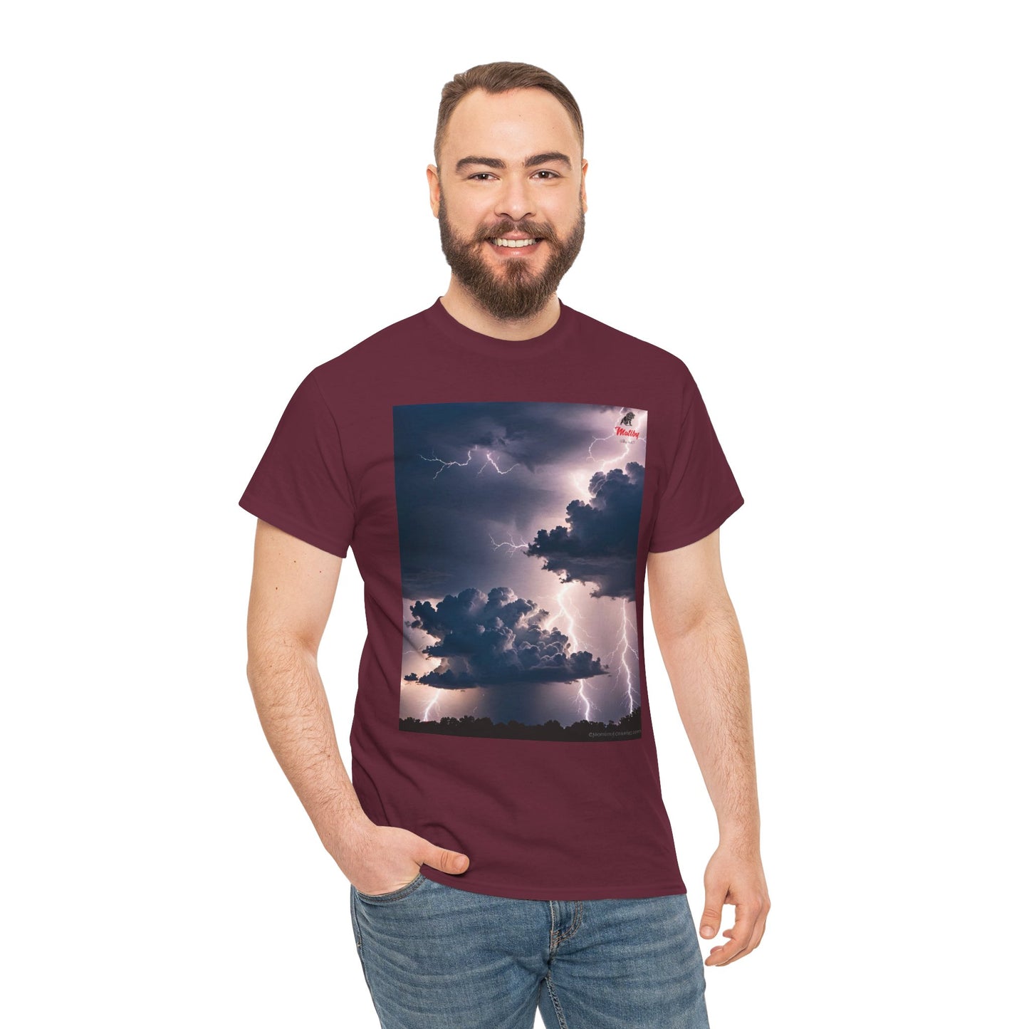 Lightning Style Unisex Heavy Cotton Tee