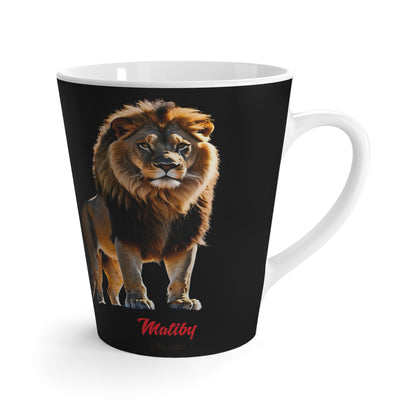 Matiby Lion Mug, Black