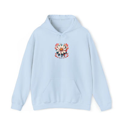 Flower Unisex Heavy Blend™ Hooded Sweatshirt