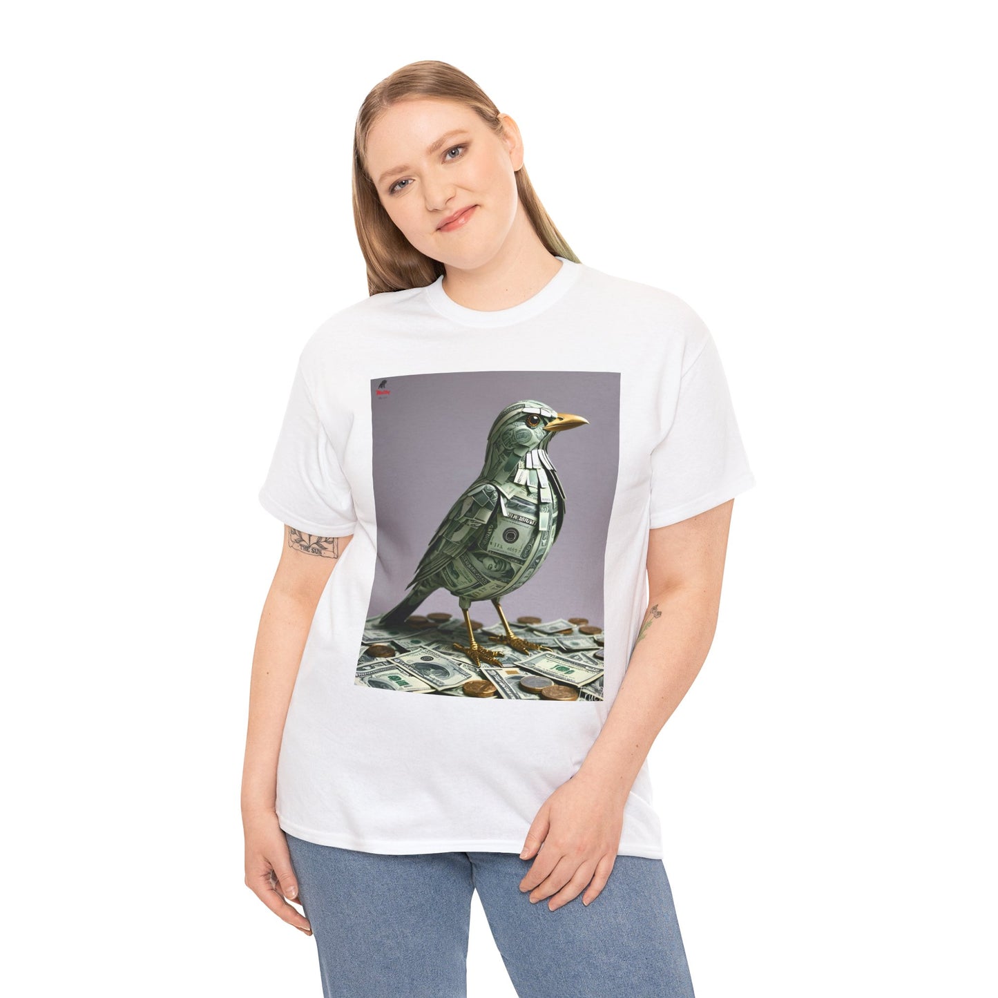 M$ney Bird Heavy Cotton Tee