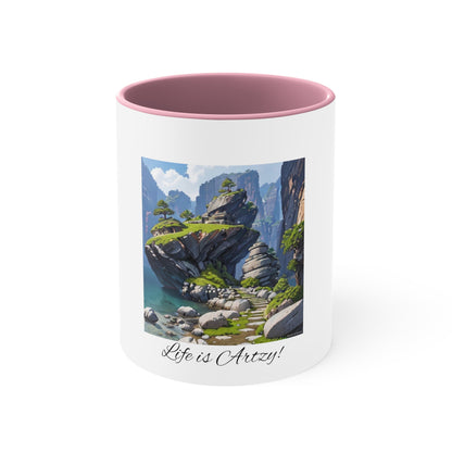 Matiby Artzy Accent Mug, 11oz