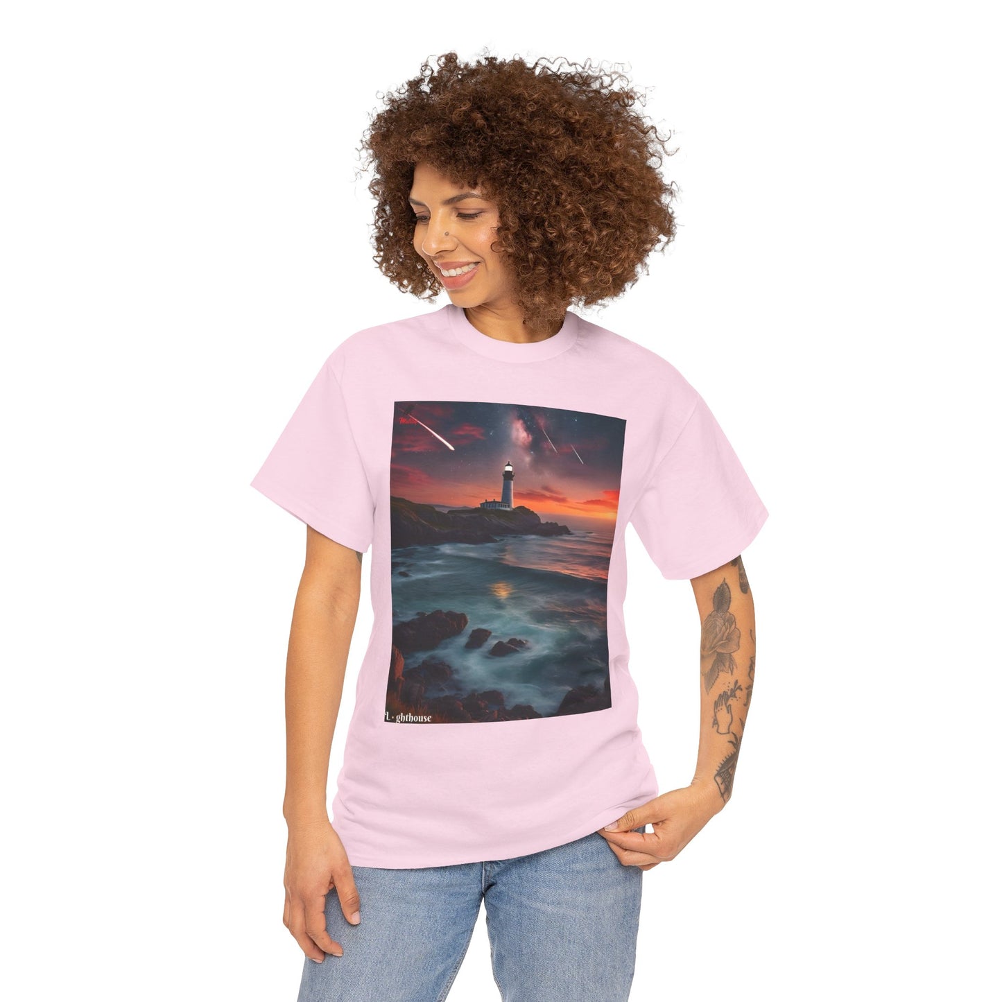 Lighthouse Unisex Heavy Cotton Tee