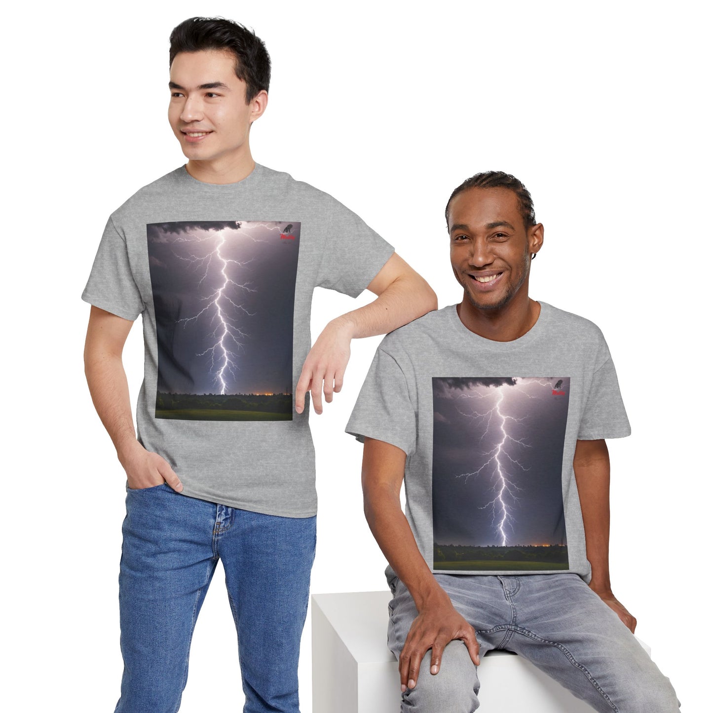 Lightning Style Unisex Heavy Cotton Tee