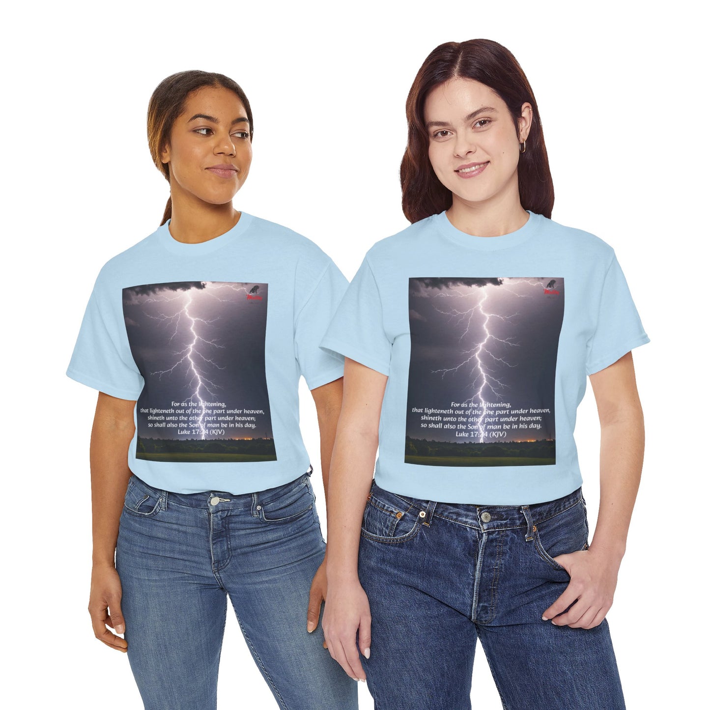 Lightning Style Son of man Unisex Heavy Cotton Tee