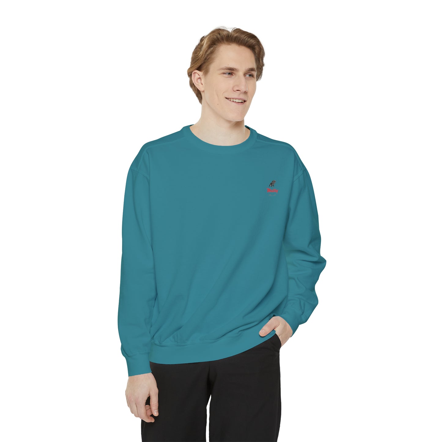 Matiby Unisex Garment-Dyed Sweatshirt