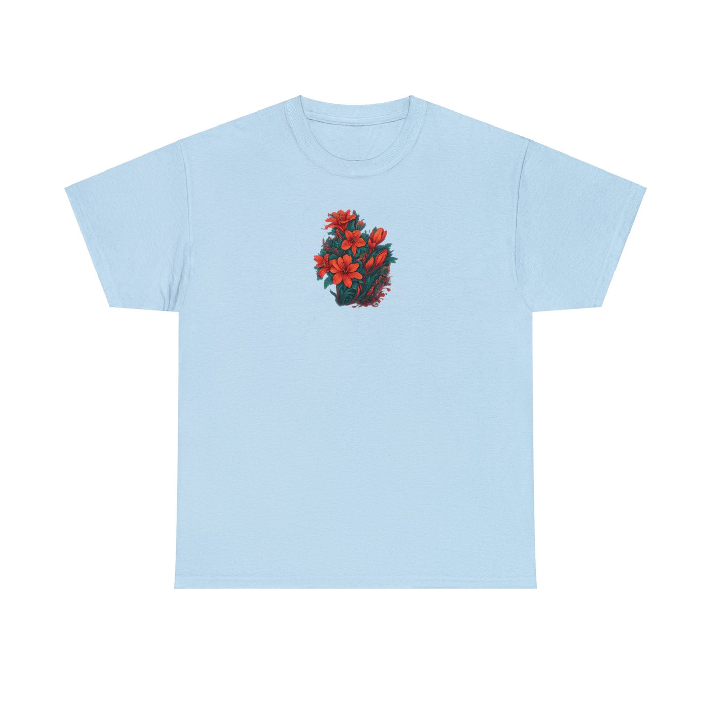 Matiby Floral Unisex Heavy Cotton Tee