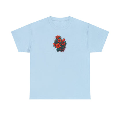 Matiby Floral Unisex Heavy Cotton Tee