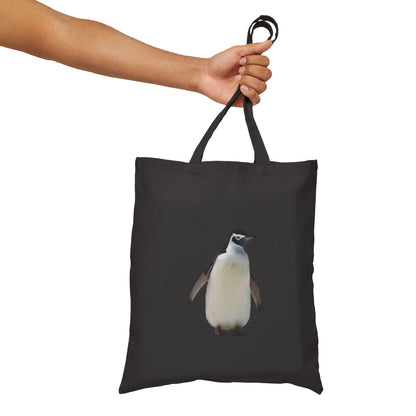 Penguin Cotton Canvas Tote Bag