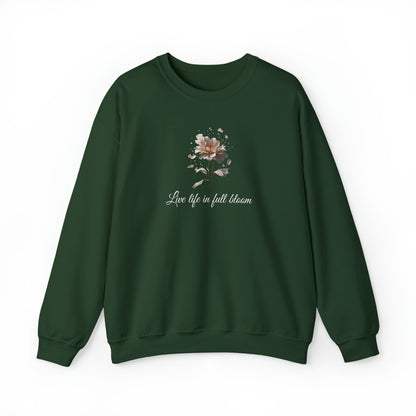 Matiby Amy's Special Flower Bloom Unisex Heavy Blend™ Crewneck Sweatshirt