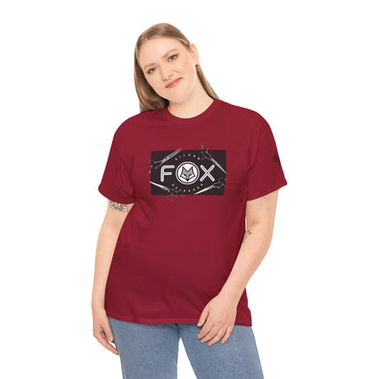 Silver Fox Scissors Unisex Heavy Cotton Tee