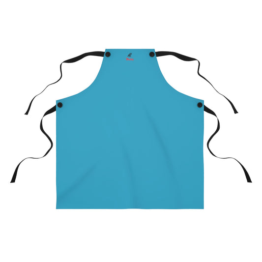 Matiby Turquoise Apron (AOP)