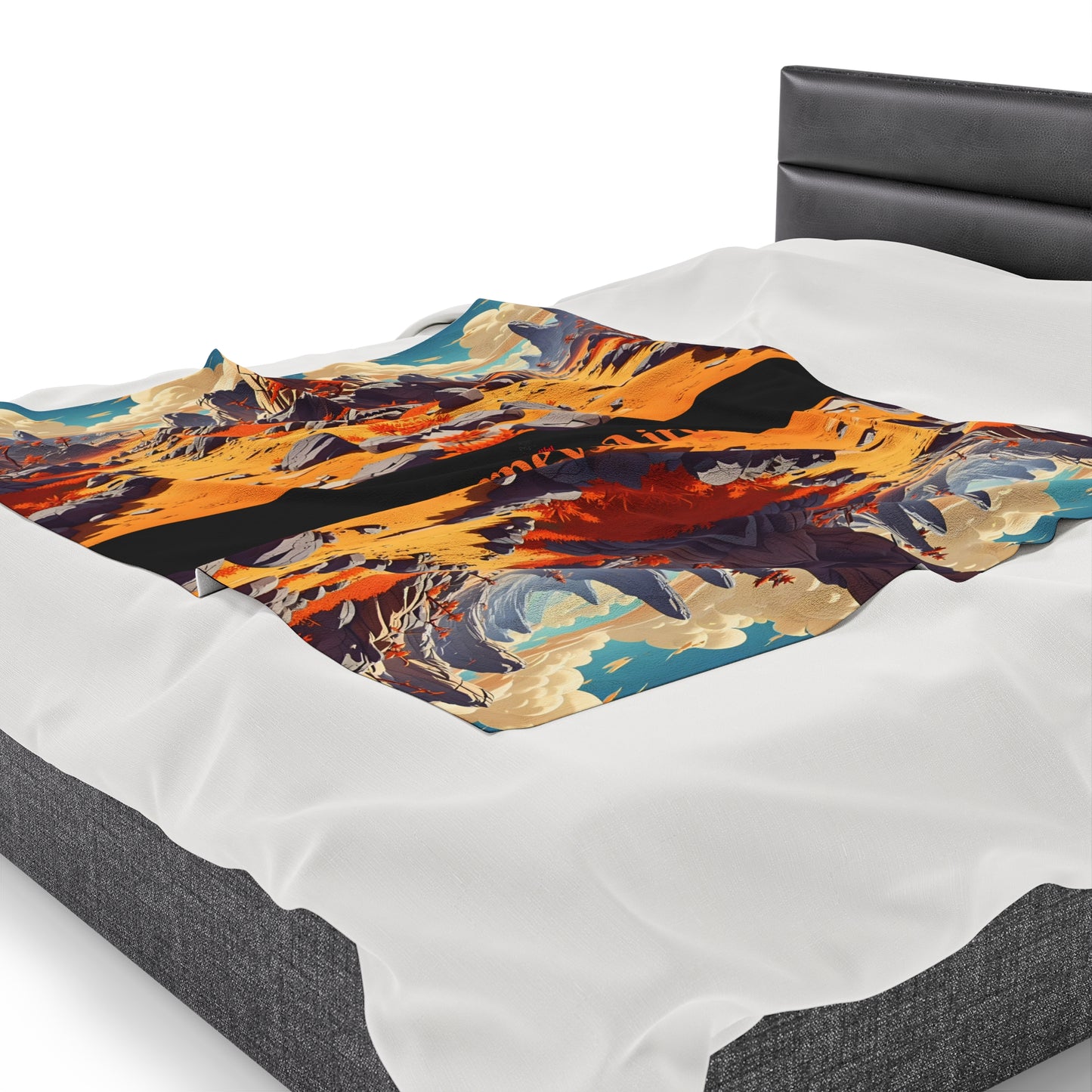 Journeys Airgo Velveteen Plush Blanket