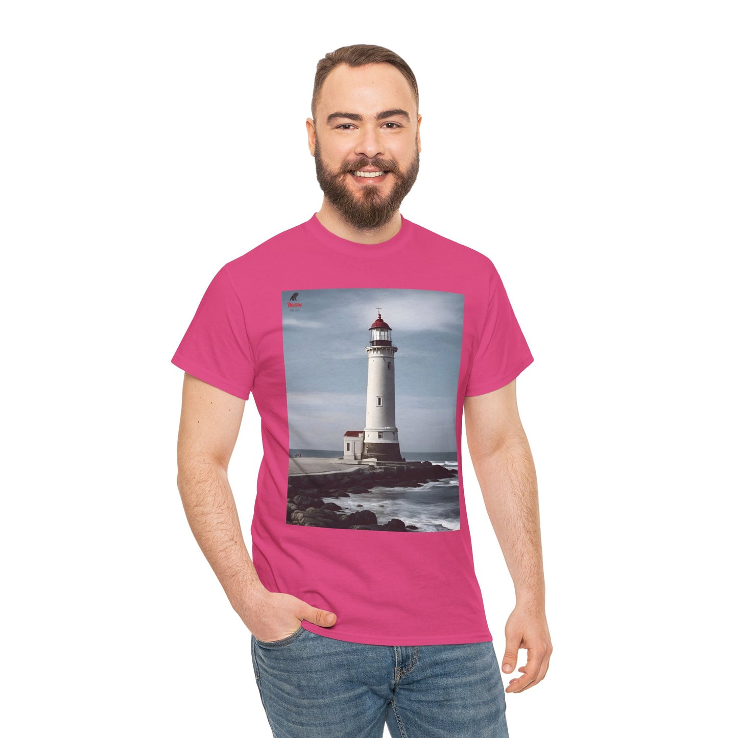 Lighthouse Unisex Heavy Cotton Tee